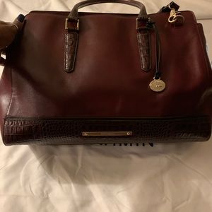 Burgundy Brahmin Finley Carryall La Scala Purse